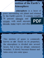 The Composition of The Earth's Atmosphere