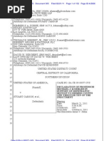 U.S. v. Stuart Carson El Al. (Declaration of Professor Michael Koehler)