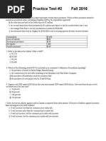 Midterm 2 Practice Test