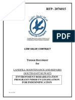 T D For: Landfill Maintenance AND Repairs (South-East Kuwait)