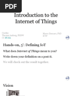 Introduction To The Internet of Things: By-Sa