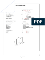 Hotwell Cold Well Rectangular-tank-calculation