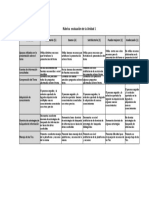 Rubrica Autoevaluacion
