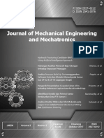 Journal of Mechanical Engineering and Mechatronics Vol.2 No.2