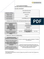 Formato Informe Final de Prácticas Profesionales