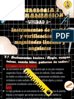 Instrumentos de Medida y Verificación de Magnitudes Lineales y Angulares