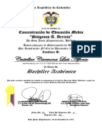 diploma luis castellar