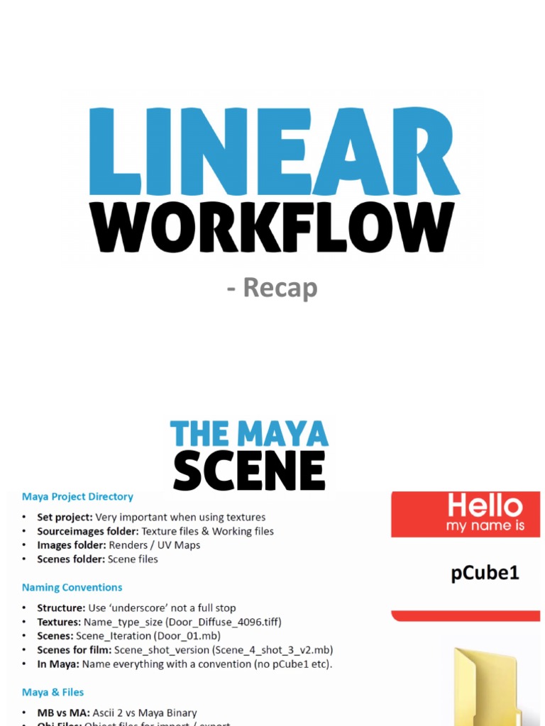 Linear Workflow PDF