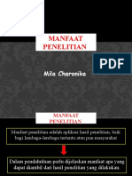 Manfaat Penelitian