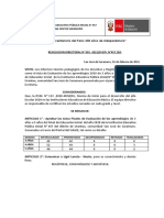 Resolución de Acta Saramuro 2020