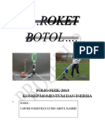 Folio Fizik: Projek Roket