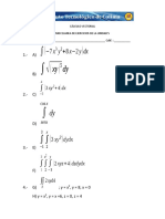 CÁLCULO VECTORIAL Miscelanea de Ejercicios U 5