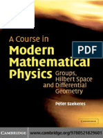 213685458 a Course in Modern Mathematical Physics