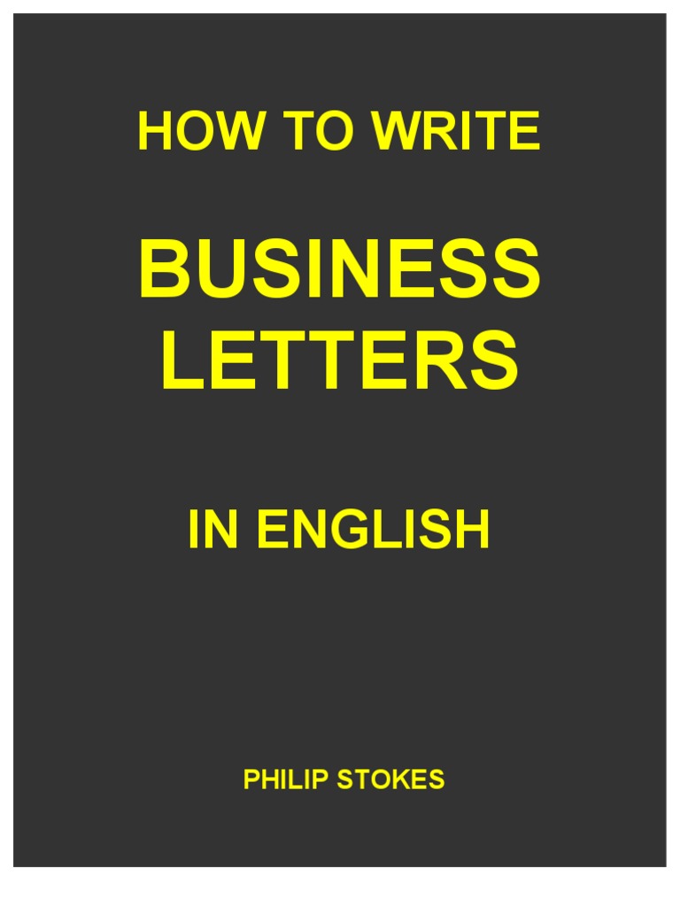 How To Write Business Letters in English | PDF | Mrs. | Business
