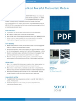 Data Sheet of ASE-DGF-300W Solar PV Module