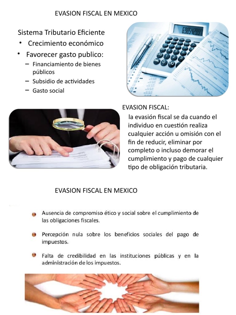 Exposicion Evasion Fiscal En Mexico Pdf Evasión De Impuestos México