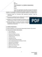 Portafolio y Carpeta Pedagógica