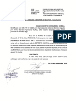 Adjunto Escrito Judicial Por Multa