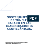 204046156 Sostenimiento de Tuneles Basado en Las Clasificaciones Geomecanicas Diseno y Ejecucion de Obras Subterraneas