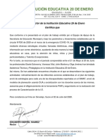 CERTIFICADO Julio 03