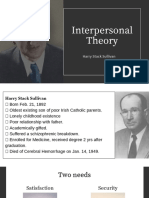 Harry Stack Sullivan's Interpersonal Theory