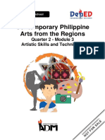 Contemporary Philippine Arts From The Regions 12 Q2 M3 Artistic