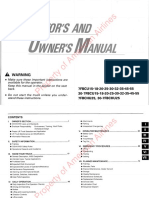 7fbcu15 Operator Manual
