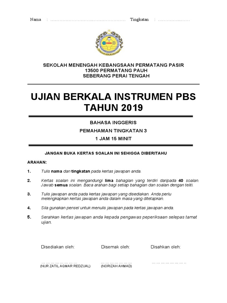 Trial Exam Pt3 2019 Writing Paper Pdf Phobia Healthy Diet