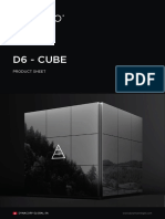 D6 - Cube: Product Sheet