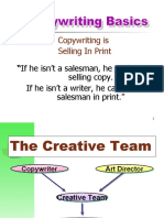 Copywriting Is Selling in Print: "If He Isn't A Salesman, He Can't Write