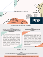 Pemasaran Jasa Kelompok 5 (Journal Marketing Planning)