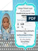 Undangan Aqiqah