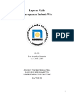 Laporan Akhir UAS PBW A11.2019.12387