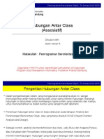 Hubungan Antar Class - Assosiatif