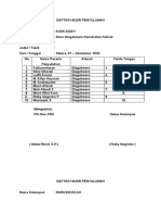 Daftar Hadir Penyuluhan