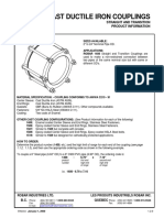 P Robar 1408 Cast Ductile Iron Couplings