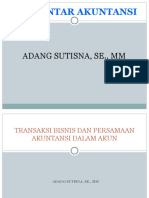 Trans Bisnis Dan Pers. Akuntansi DLM Akun-1