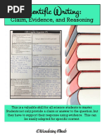 CER Graphic Organizer