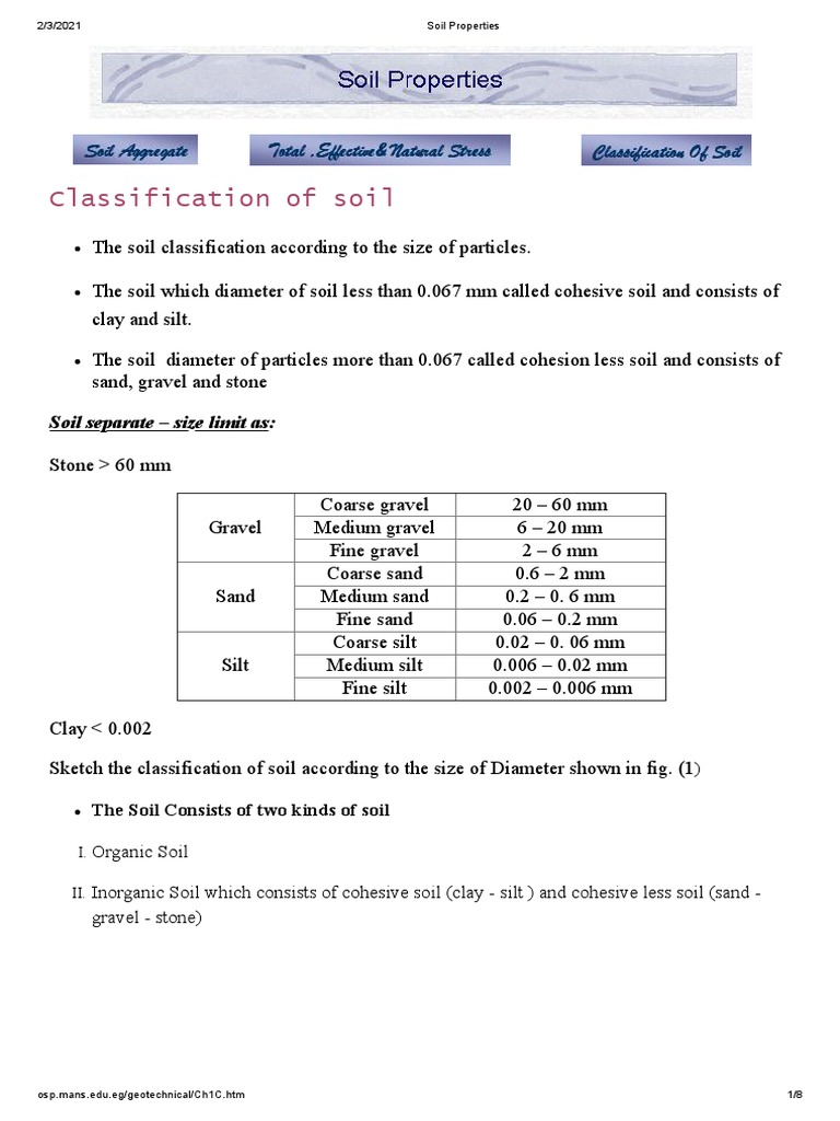 Soil Classification and Shear Testing | PDF | Sand | Silt