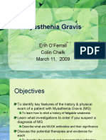 AHD Myasthenia Gravis March 2009 O'Ferrall