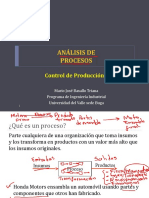 5.2 Analisis de Procesos