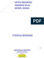 Strategi Bersaing Tawaran Nilai Model Bisnis