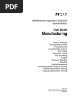 QAD - Manufacturing EnterpriseApplications UG v2008SE