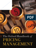 The Oxford Handbook of Pricing Management 
