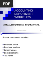 Accounting Department Workflow Students 091