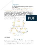 Balanced Three-Phase W-Y Connection Analysis (39