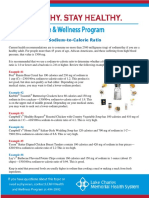 Sodium Sodium-to-Calorie Ratio: Example #1