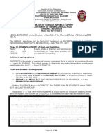 Philippines Police Academy Criminal Evidence Handout