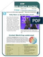 Stretford Sports Monthly: Cricket World Cup Underway!