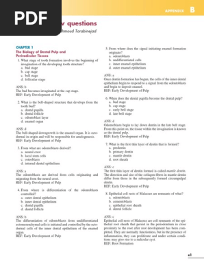 endodontics MCQs